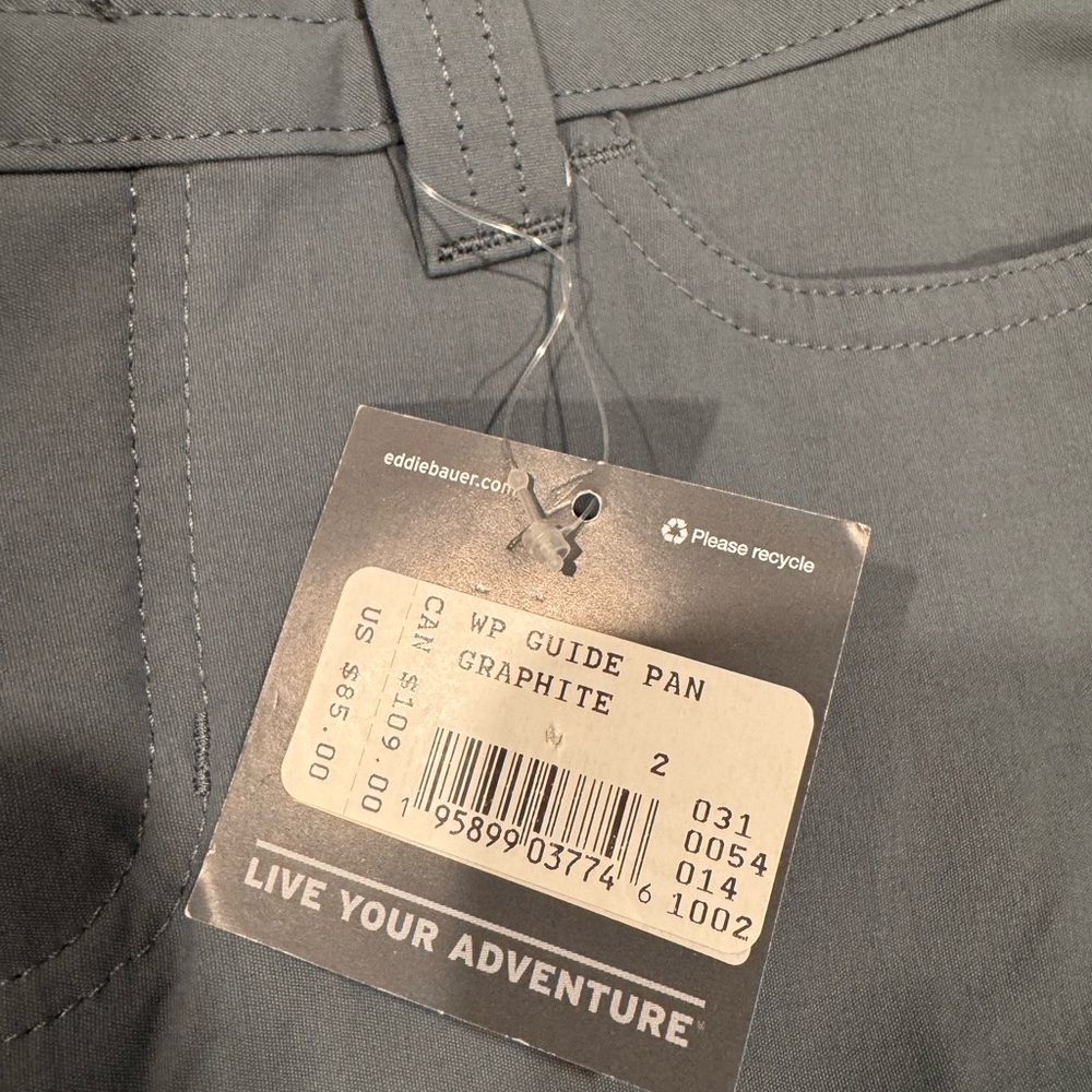 Eddie Bauer Women's Gray Guide Pants - Picture 3 of 4